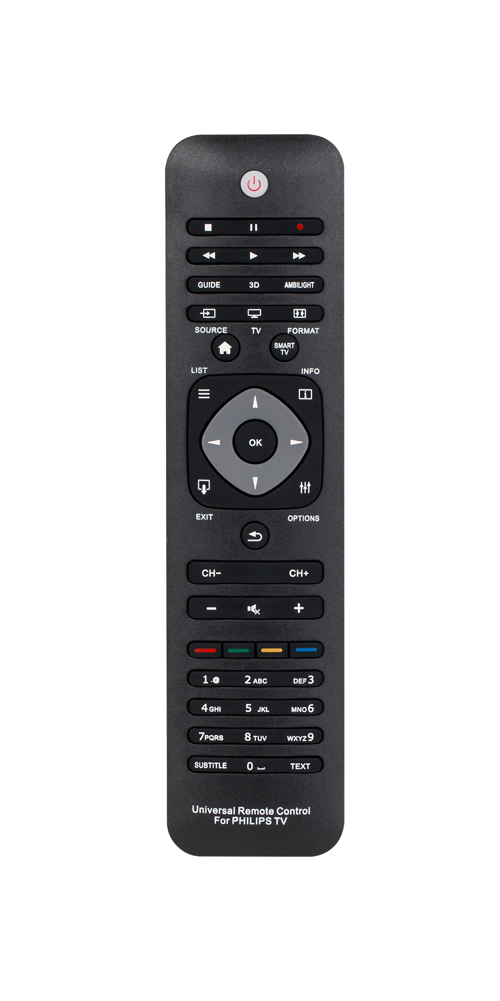 CABLETECH Univerzální dálkový ovladač PHILIPS LCD/LED