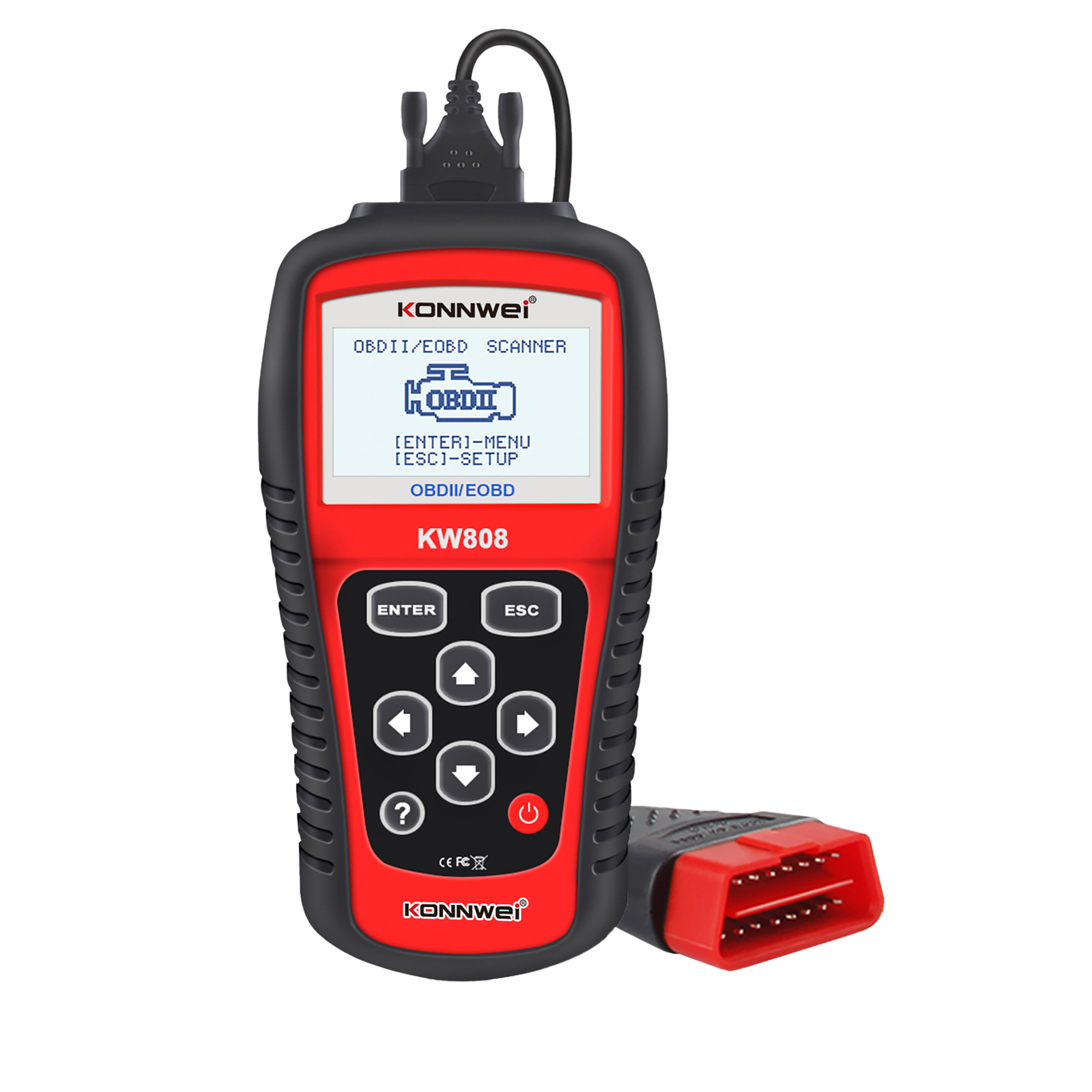 Autodiagnostika OBD2 Konnwei KW808