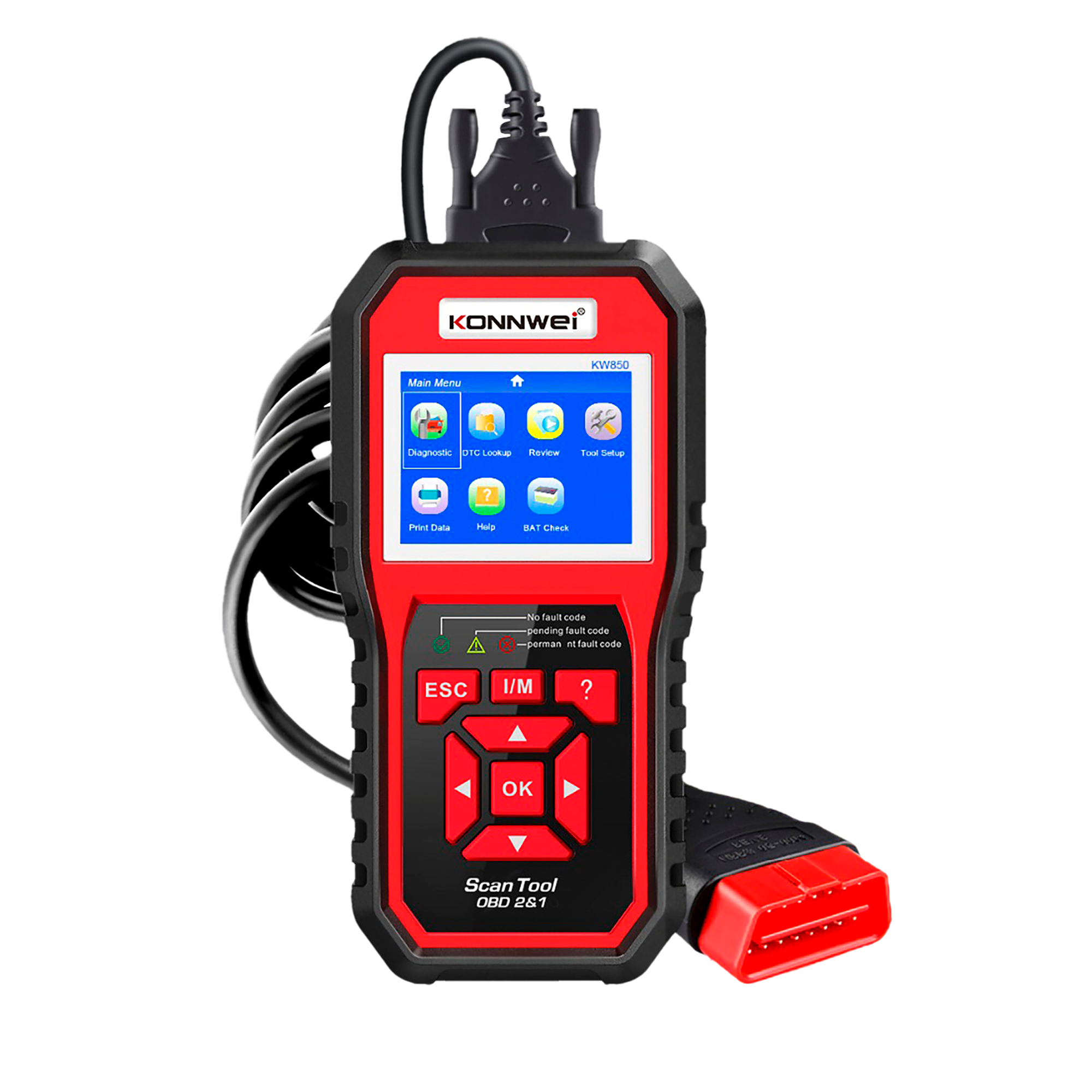 Autodiagnostika OBD2 Konnwei KW850