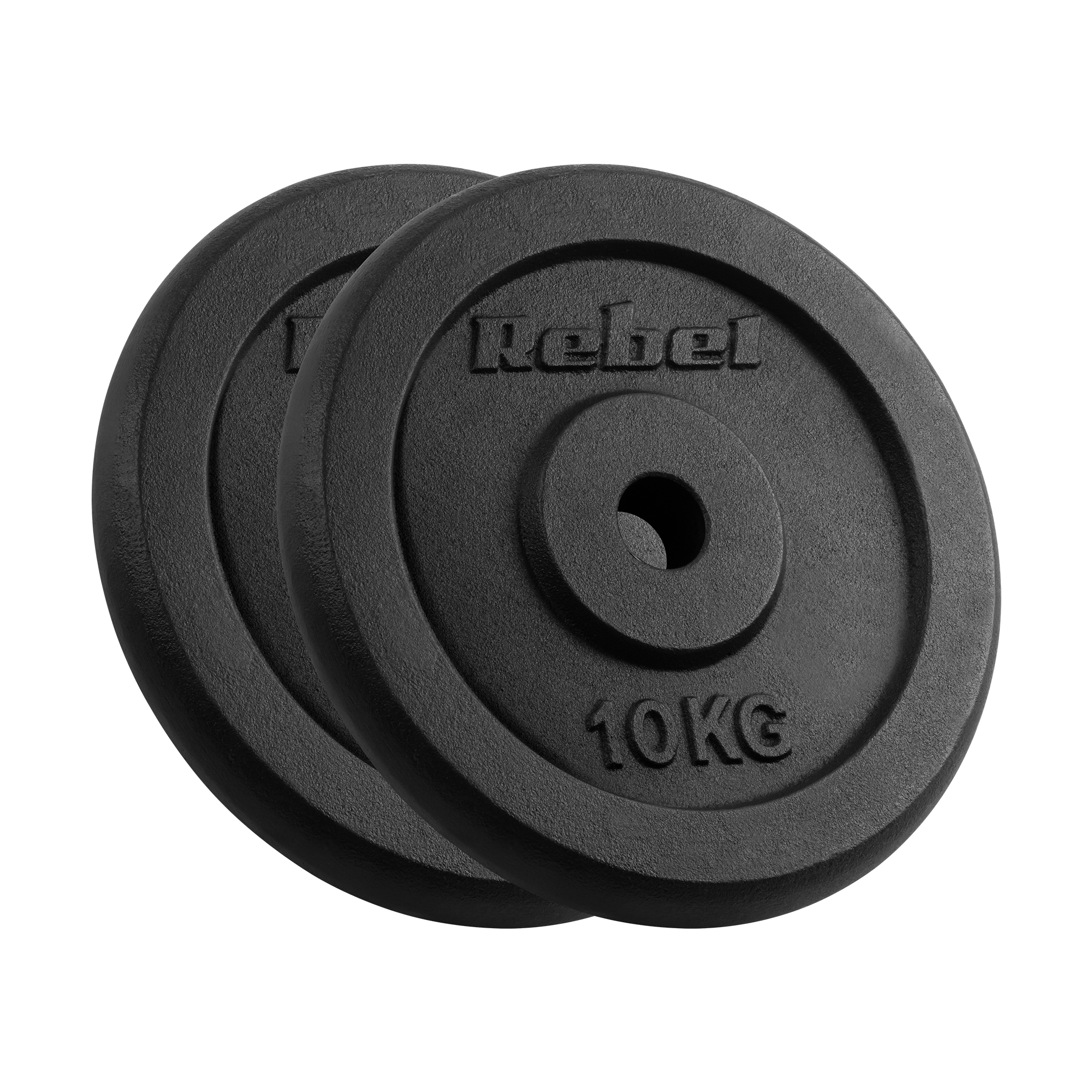 Kotouče na činky 2x10kg, 31mm, REBEL ACTIVE