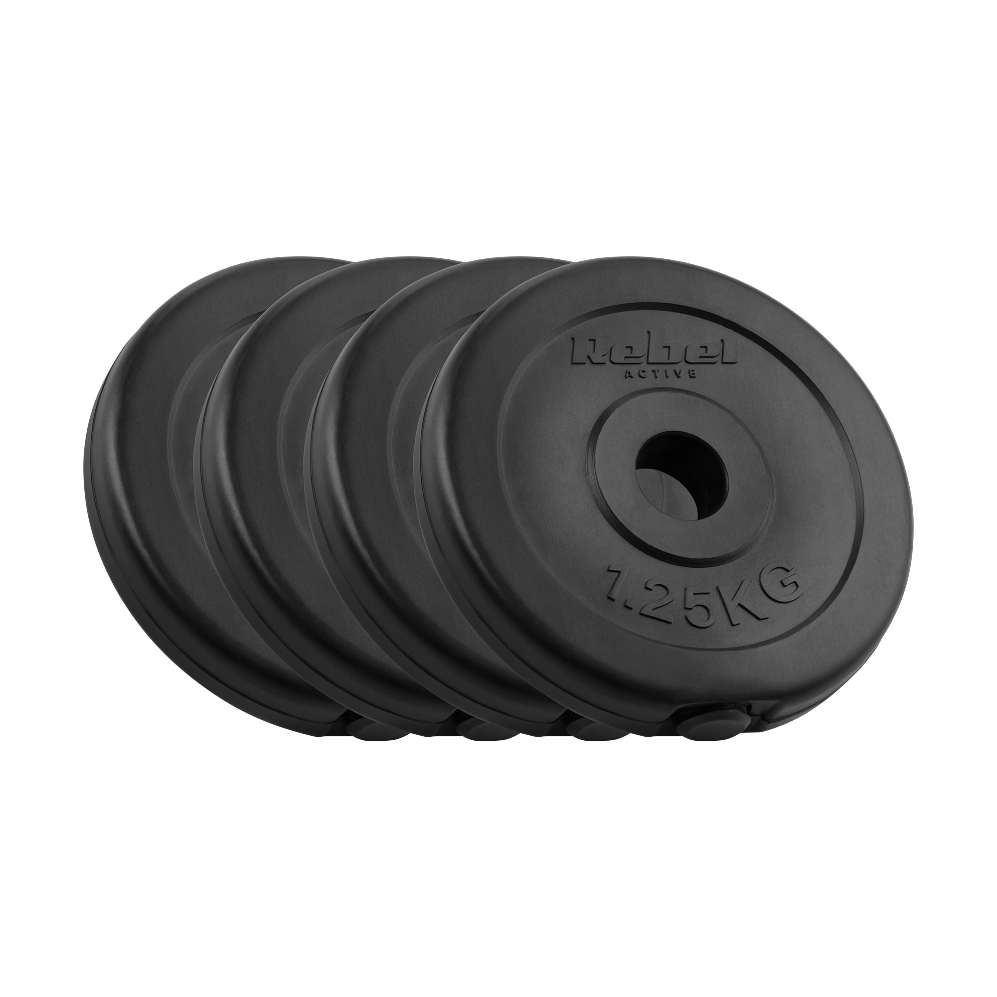 Kotouče na činky 4x1.25kg, 31mm, REBEL ACTIVE