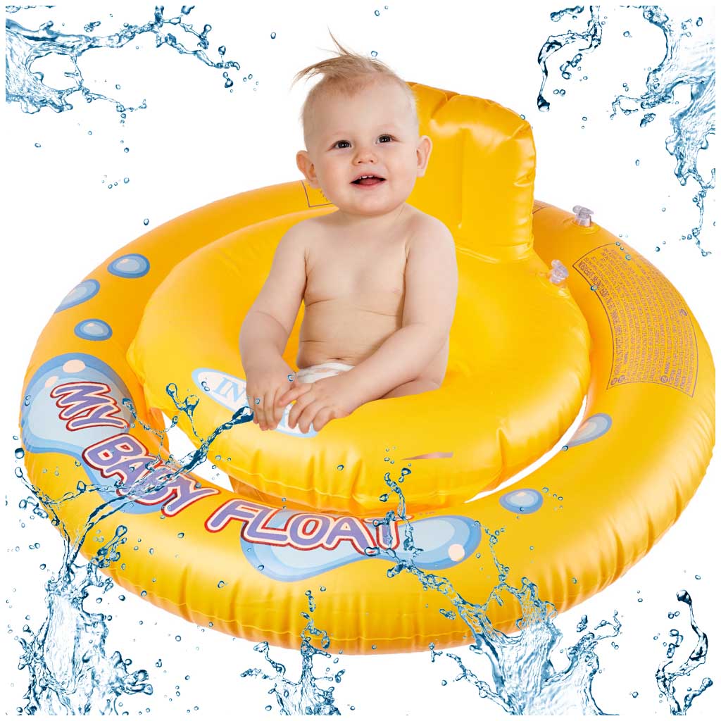 Nafukovací kruh s sedátkem pro děti INTEX 67cm ponton
