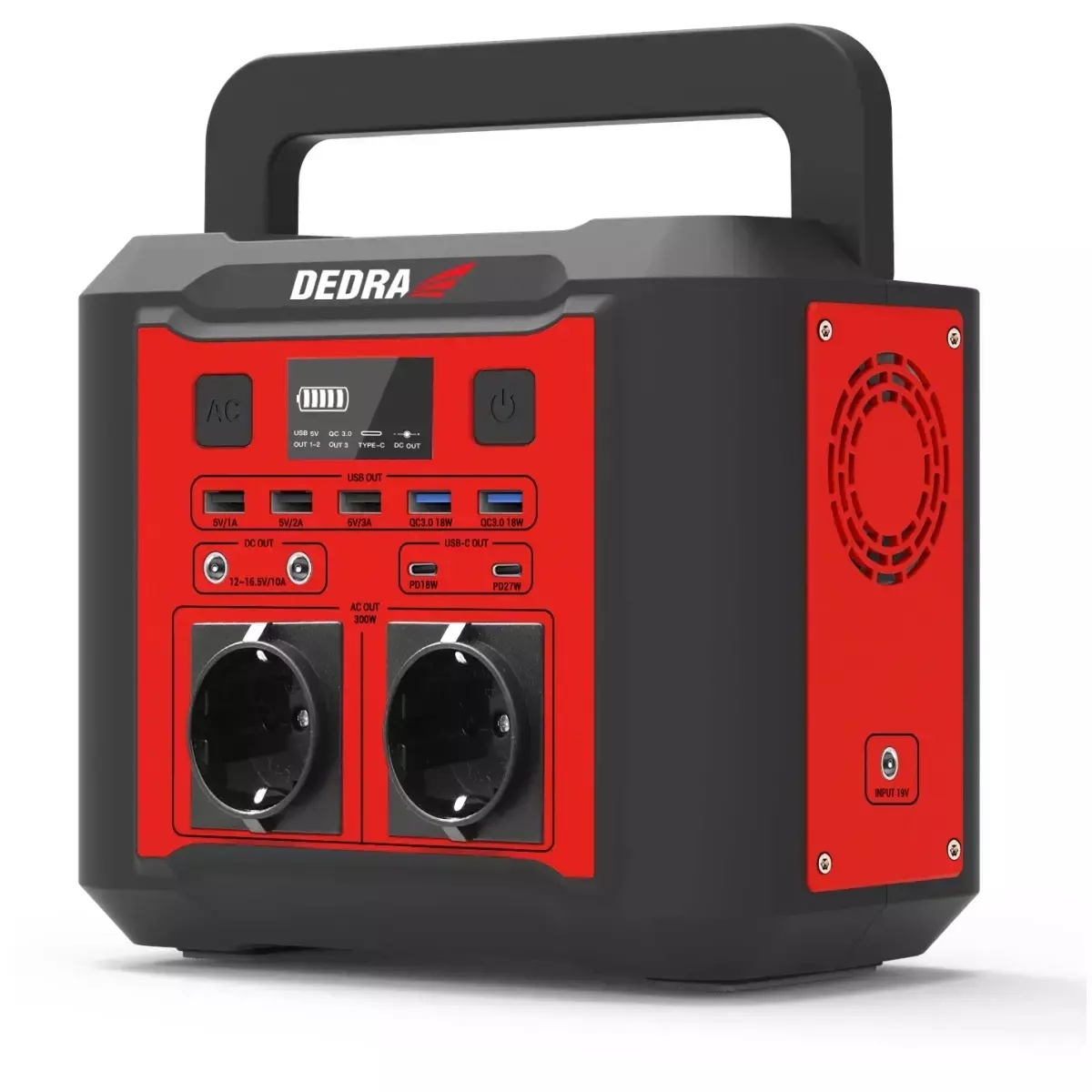 DEDRA-EXIM Napájecí stanice, DEDRA DEZS0300 300/500 W DEZS0300