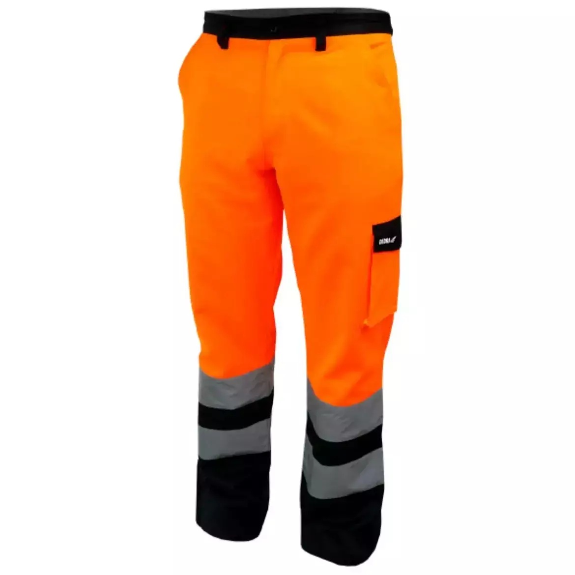 DEDRA Montérky S, oranžové BH81SP2-S Farba: Oranžová, Veľkosť: XXL
