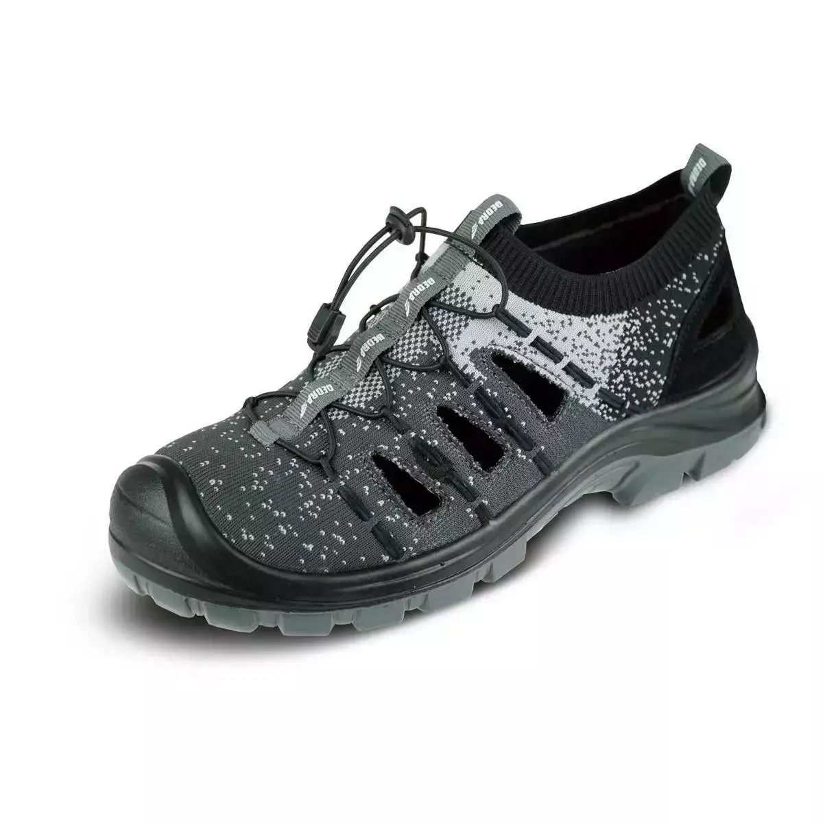 DEDRA Pracovní boty D3V, textil, velikost 39, kat, S1 SRC, kompozitní BH9D3V-39 Farba: Šedá, Veľkosť: 40