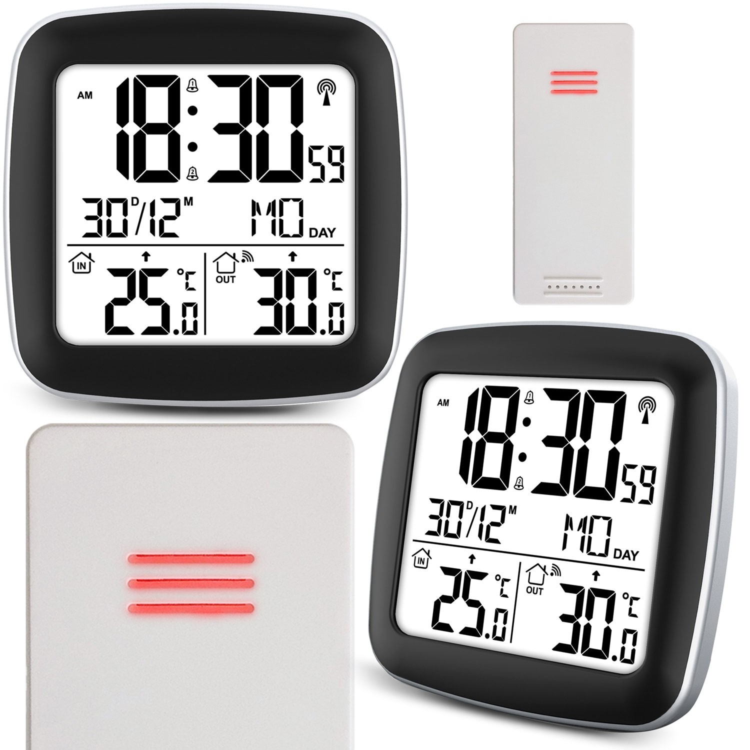 Berdsen Meteostanice BD-903 stříbrná