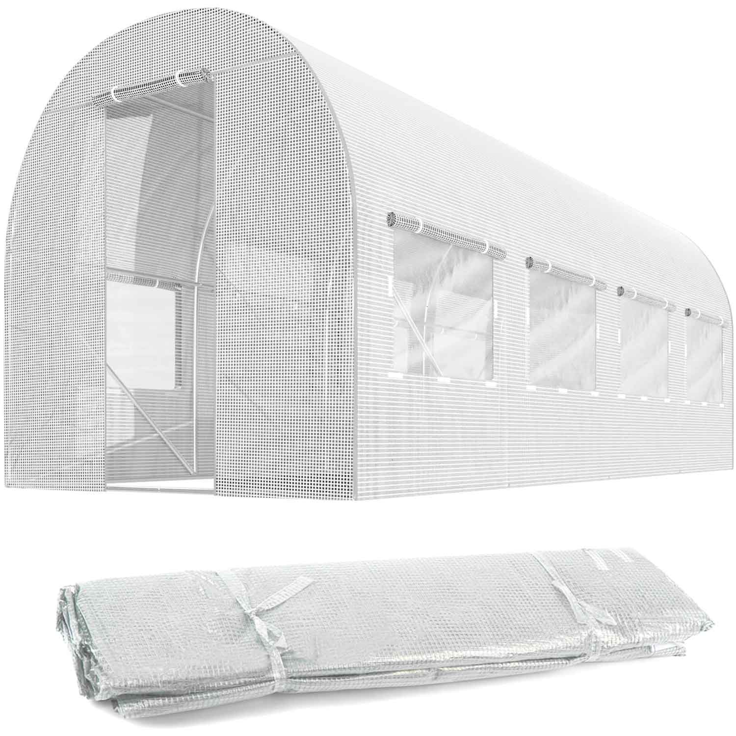Fólie na fóliovník 2x4,5m (9m2) bílá Plonos