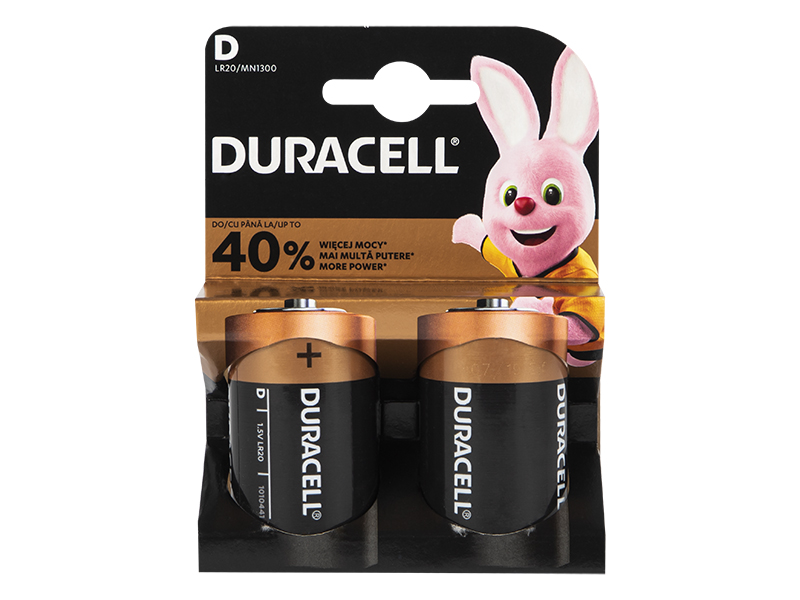 Alkalická baterie LR20 DURACELL