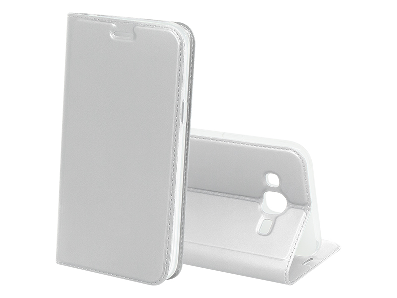Stříbrné pouzdro Samsung Galaxy J5 "L"