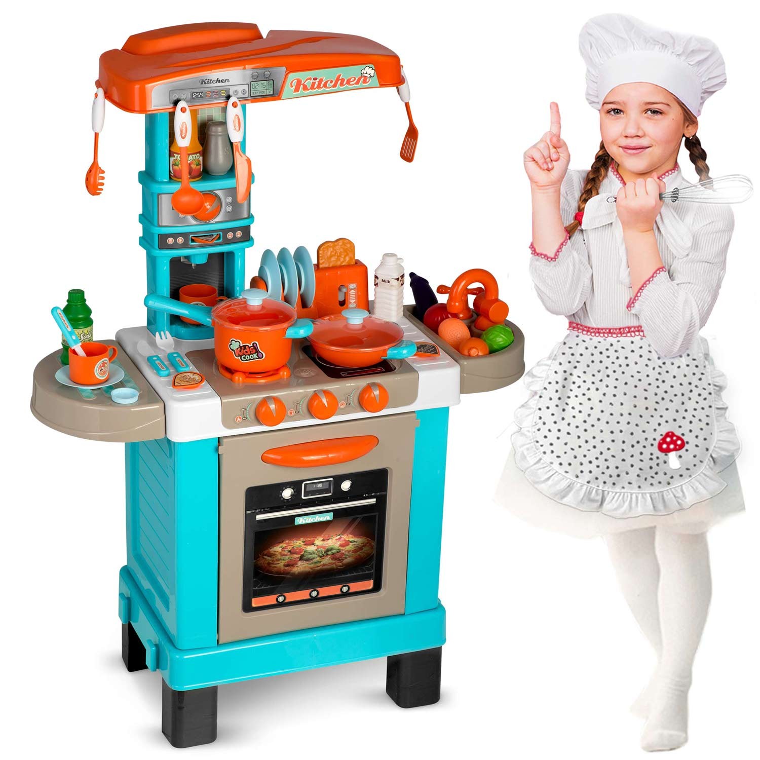 Ricokids Dětská kuchyňka tyrkysová 773100