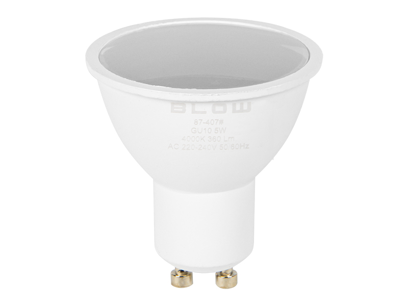 LED žárovka GU10 5W 230V b, neutrální
