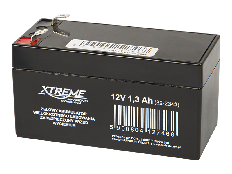 Gelová baterie 12V 1,3Ah XTREME 82-234