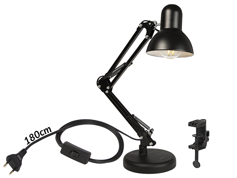 BLOW Stolní lampa LB-09 černá