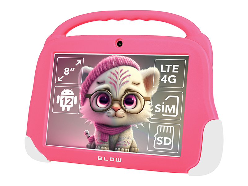 Tablet KidsTAB8 4G 4/64GB růžový