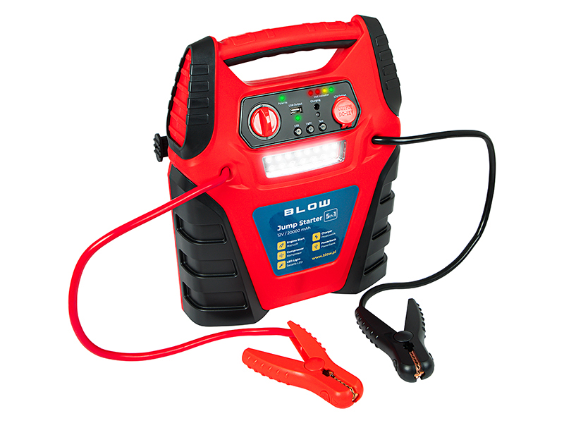 Jump Starter s kompresorem 5v1