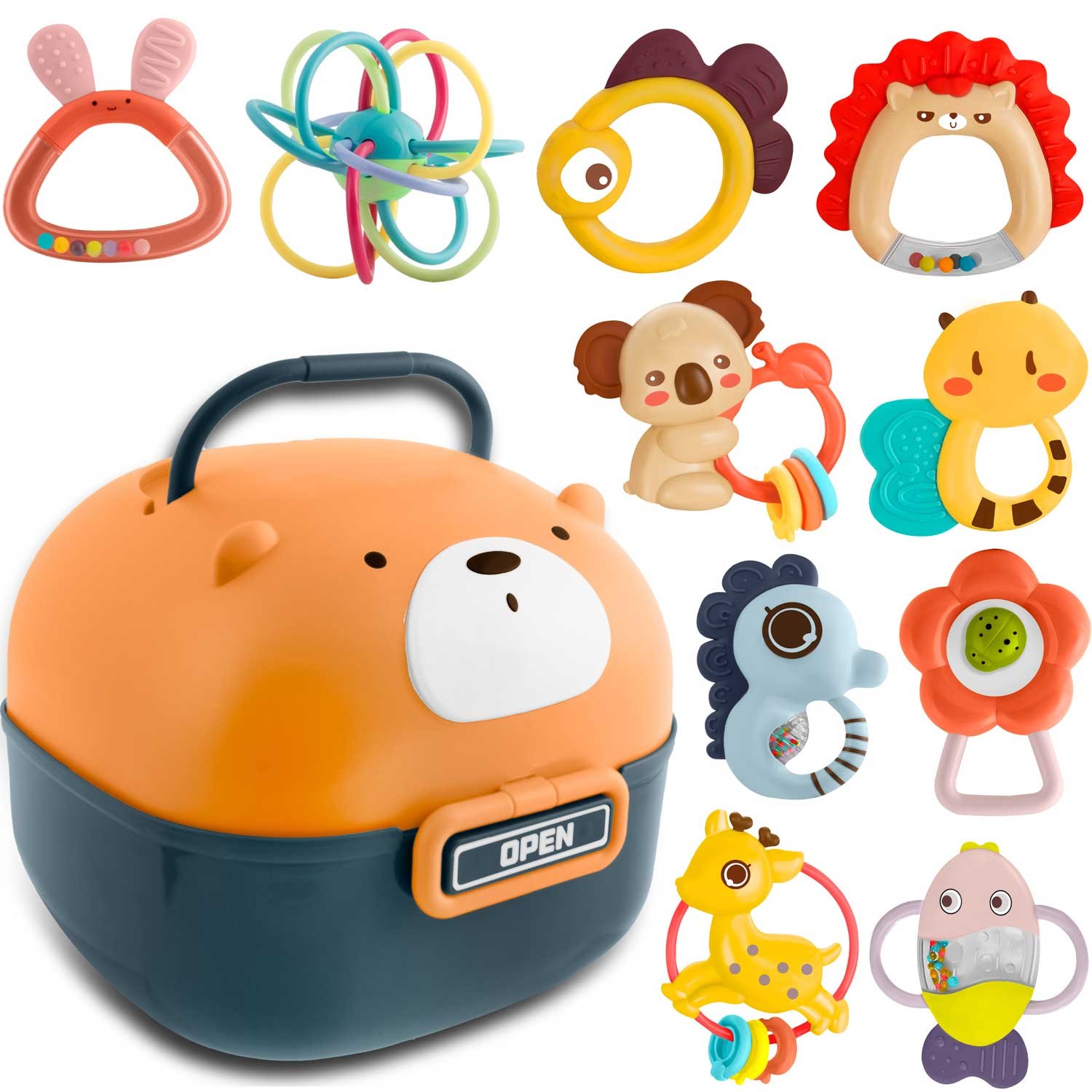 Ricokids Chrastítka RK-738 - 10ks.
