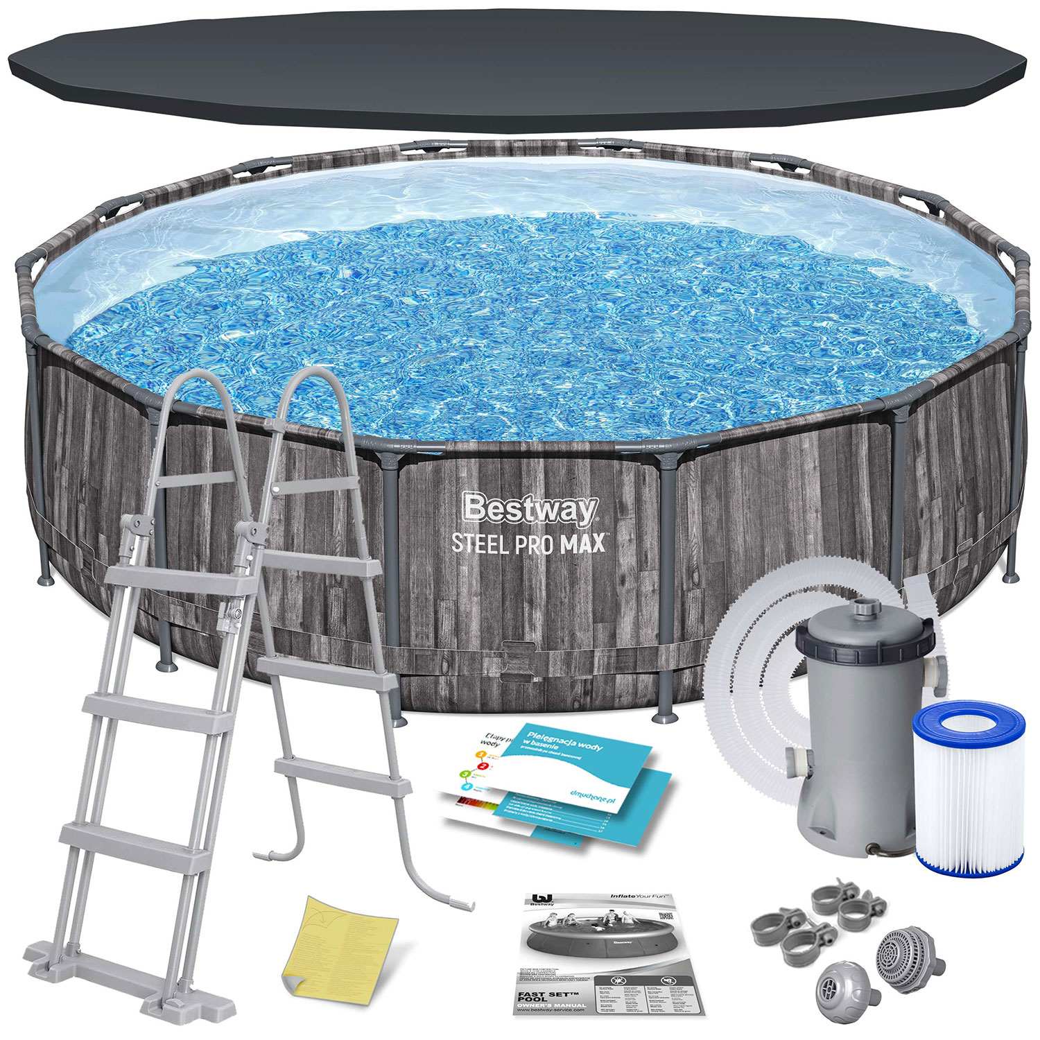 Zahradní bazén s konstrukcí 427 x 107 cm 11v1 Bestway 5614Z