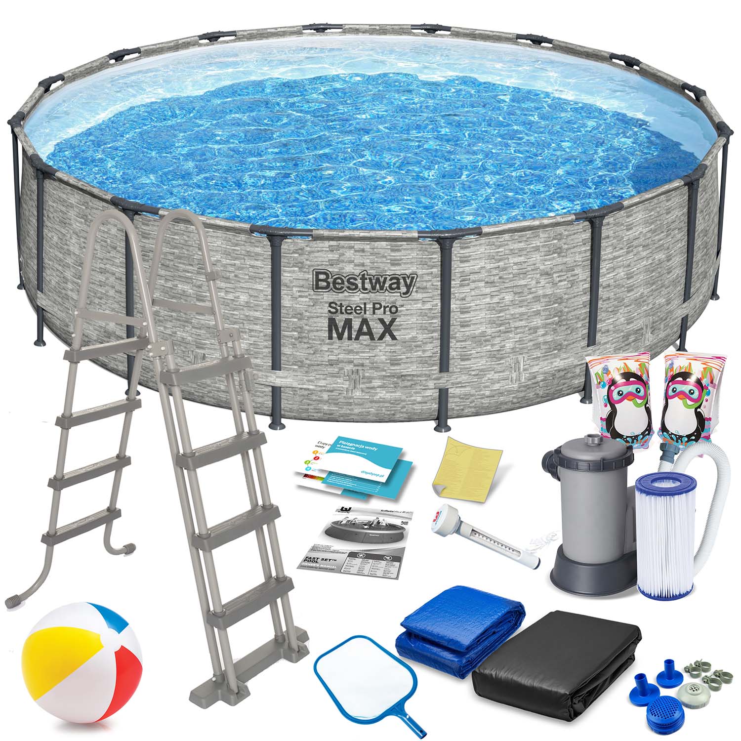 Zahradní bazén s rámem 549 x 122 cm 18v1 Bestway 5618Y
