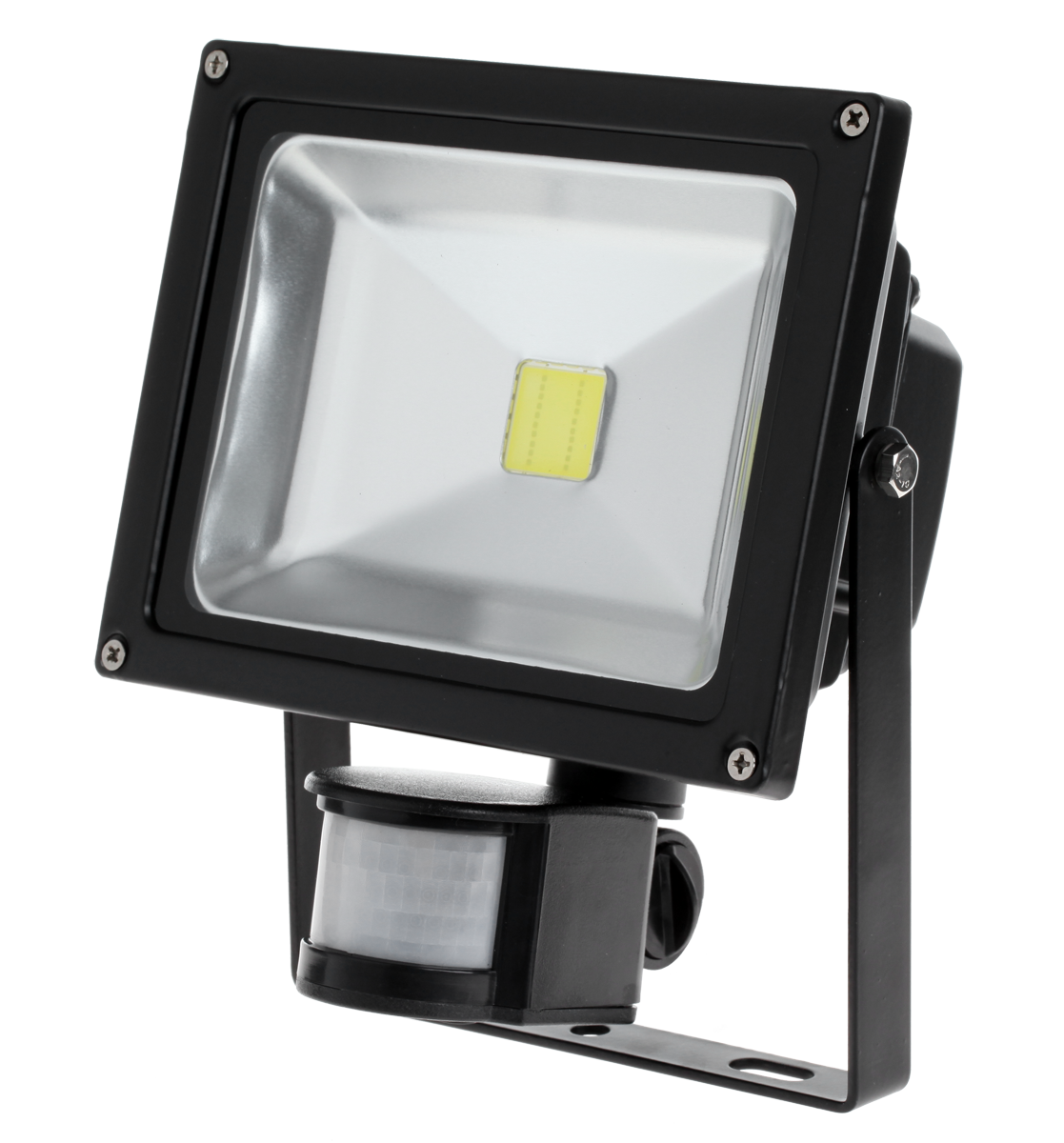 KEMOT LED reflektor 20 W se senzorem pohybu a soumraku 6400 K