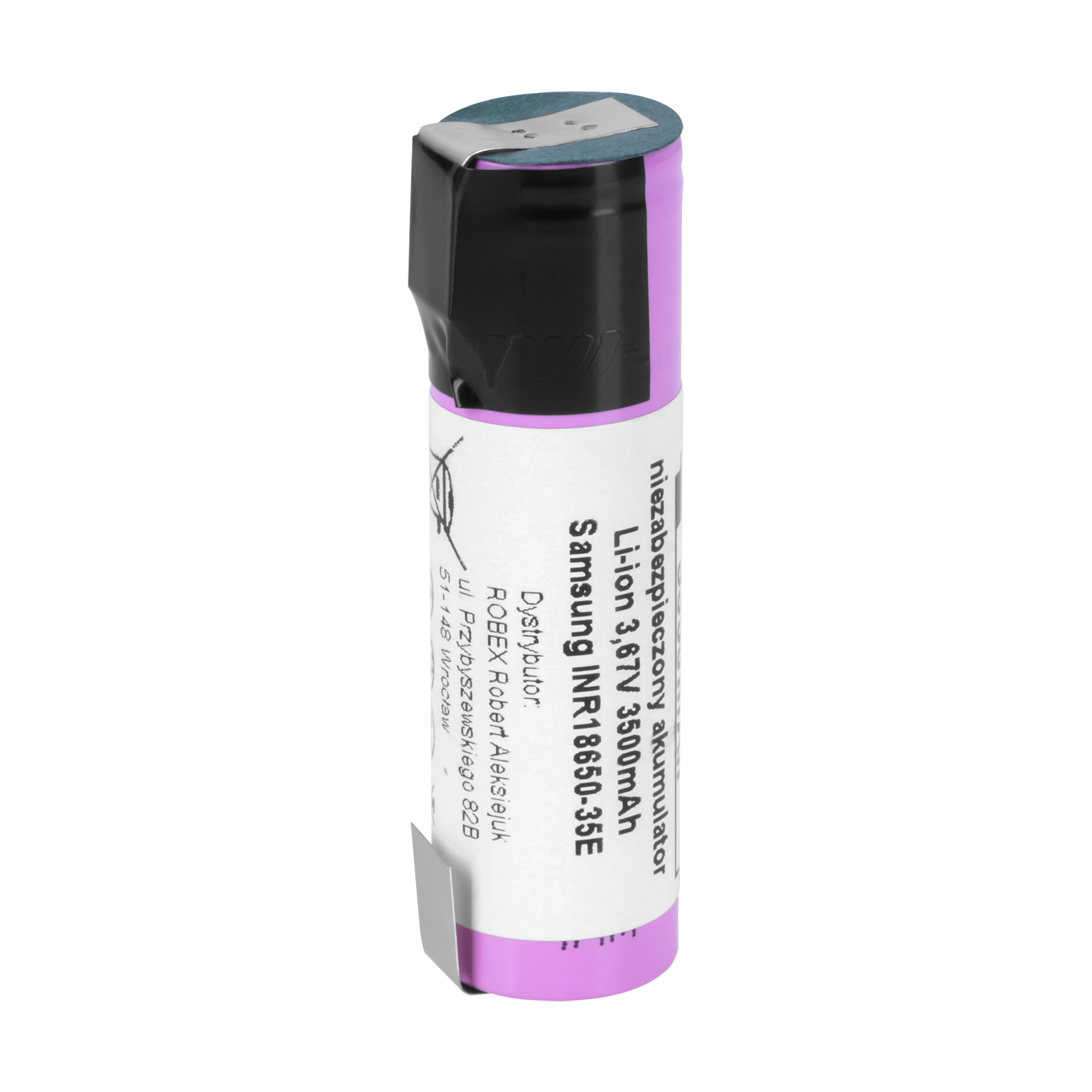 Baterie Samsung 18650 3500mAh 3,7V INR18650-35E-FT s pásky