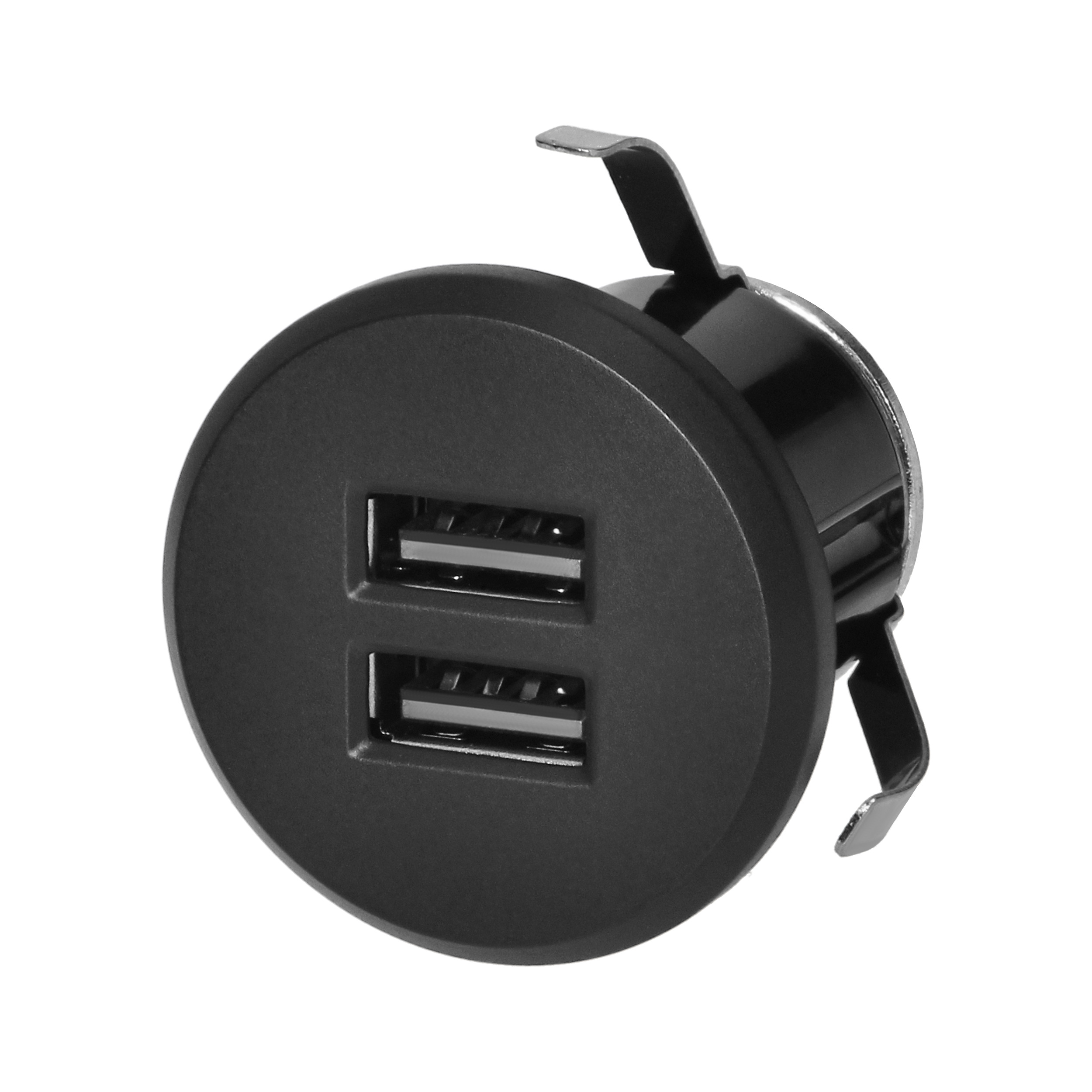 ORNO Rychlonabíječka USB s napájením, černá