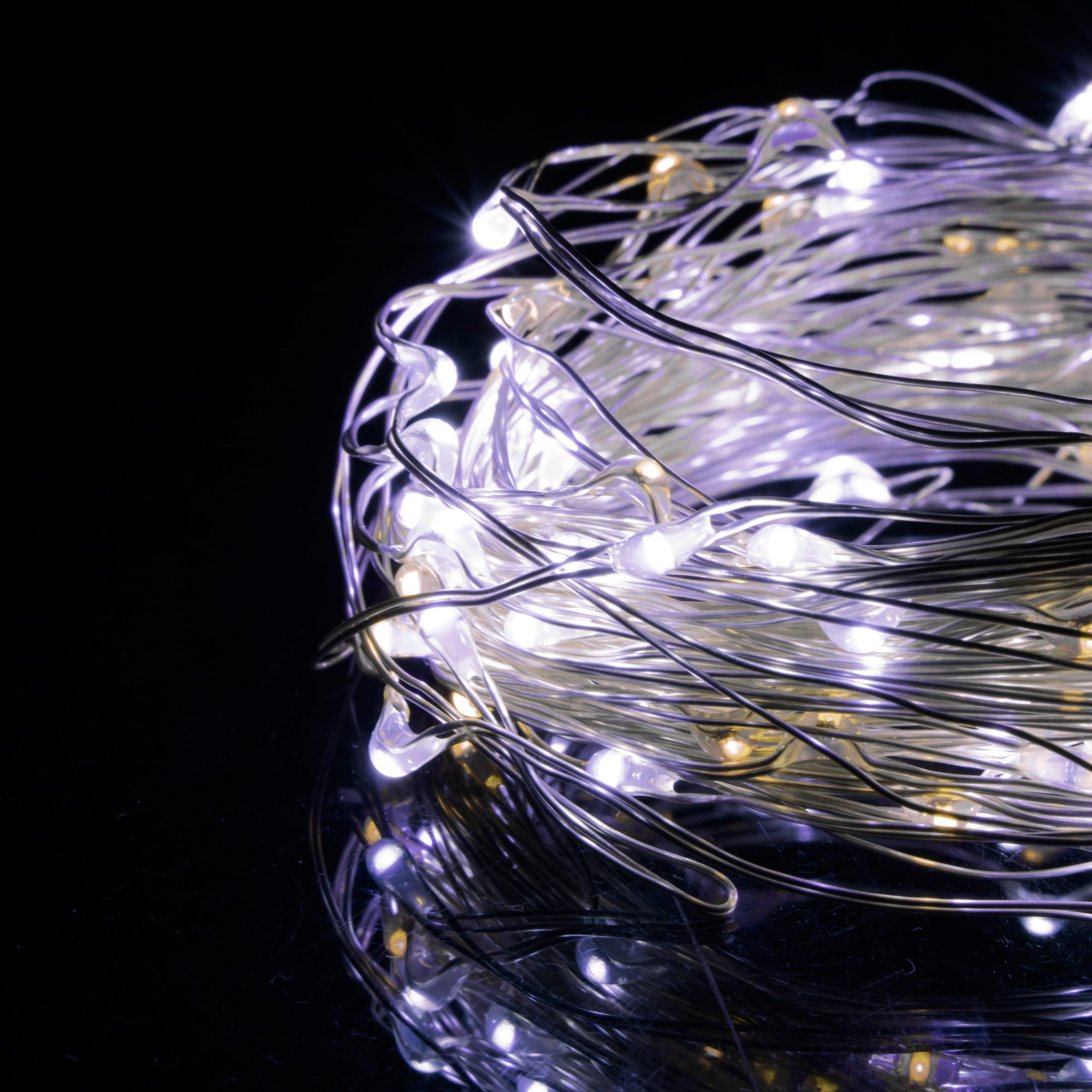 Springos CL0024 LED SVĚTLA NA BATERIE 100 LED
