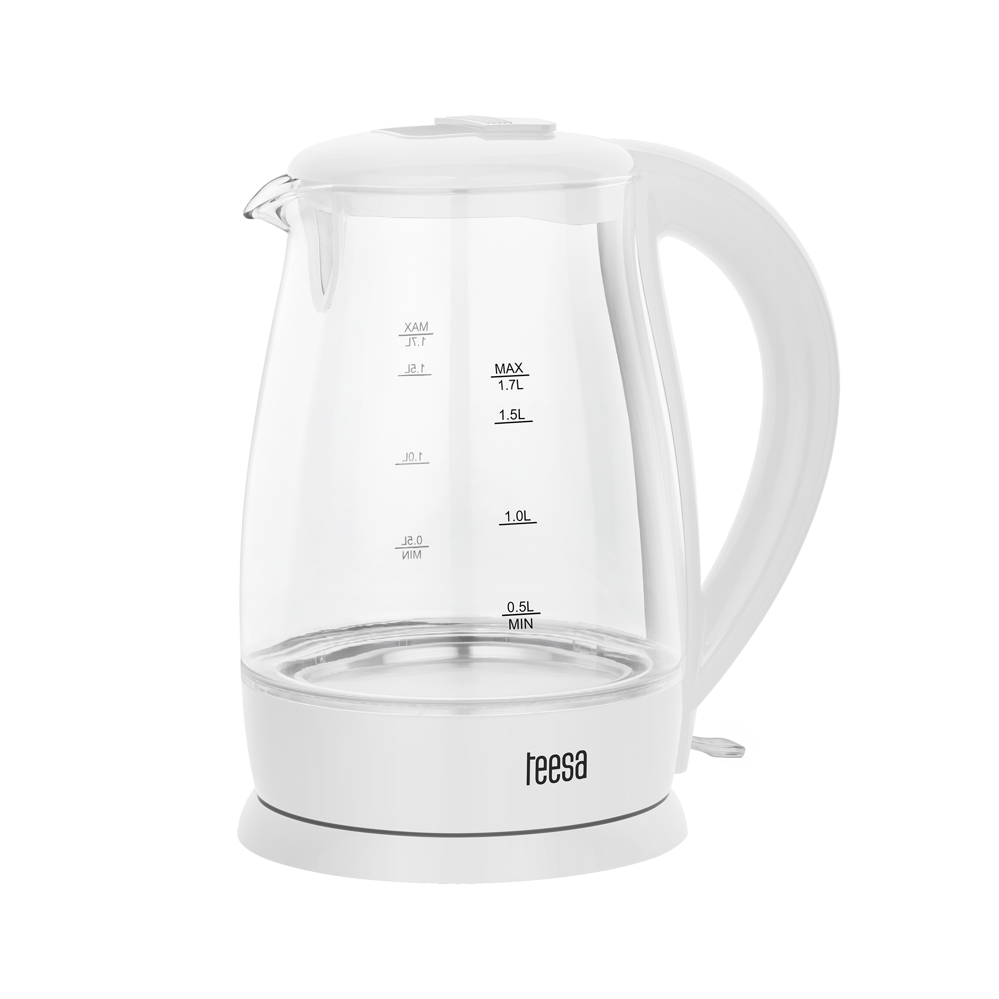 Teesa Skleněná rychlovarná konvice 1,7L TSA1511W