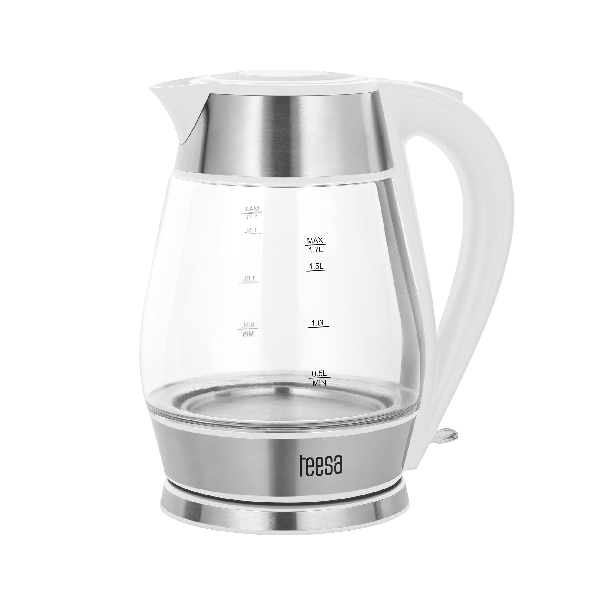 Teesa Skleněná rychlovarná konvice 1,7L TSA1512W