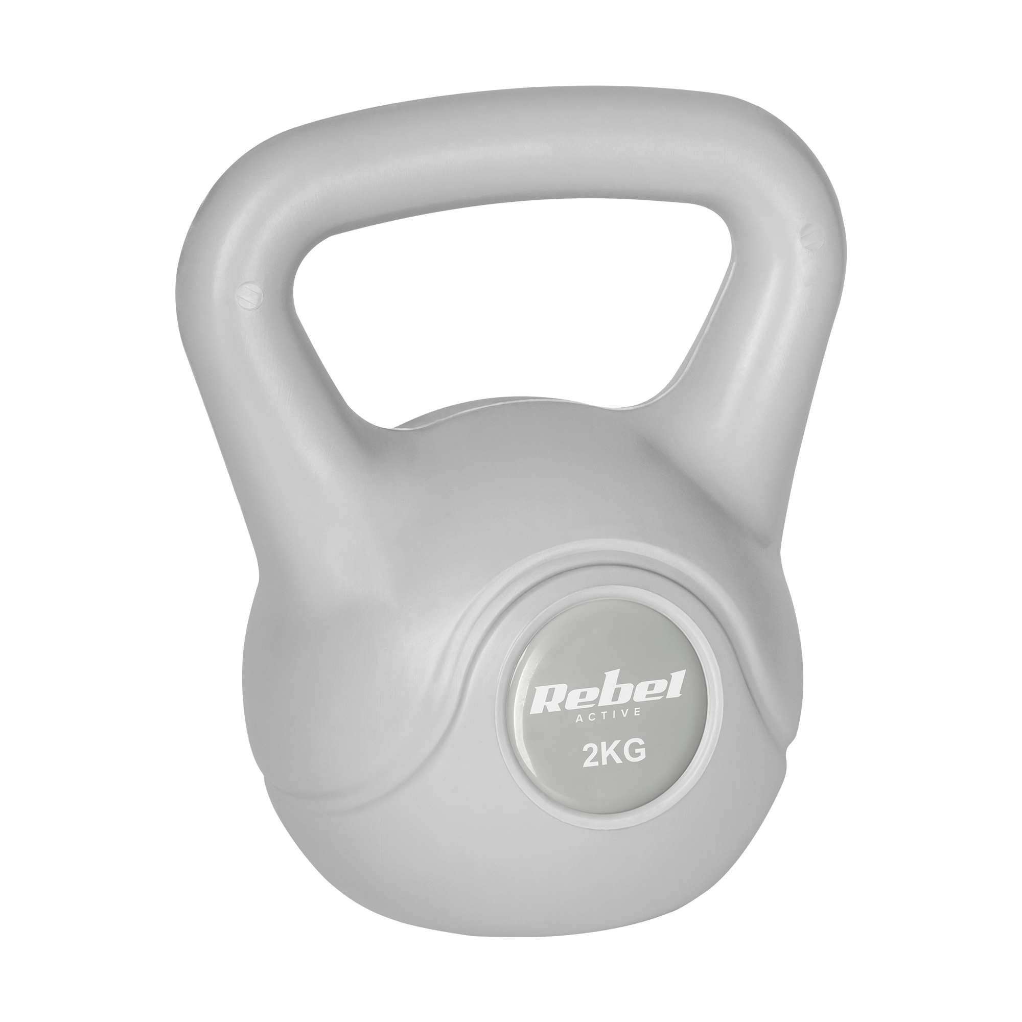 Bitumenová kettlebell 2 kg šedá REBEL ACTIVE