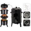 Víceúčelový gril 3 v 1 s udírnou a ohništěm CH-BBQ5306