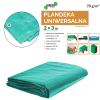PLACHTA 2 x 3 M (+/- 5%) 70GSM 3% UV ZELENÁ *4126