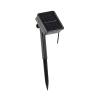 SOLÁRNÍ LAMPA H 43 CM 3 HUBY 15 LED TEPLÁ BÍLÁ*6100