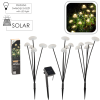 SOLÁRNÍ LAMPA H 43 CM 3 HUBY 15 LED TEPLÁ BÍLÁ*6100