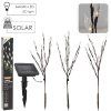 SOLÁRNÍ LAMPA H 60 CM 3 VĚTEV 60 LED TEPLÁ BÍLÁ *6094