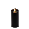 LED SVÍČKA ČERNÁ 5 X 12,5 CM *9339