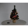VÁNOČNÍ STROMEČEK 20 LED 50 CM ČERVENOBÍLÝ *0783