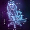 fotel gamingowy obrotowy krze 62142