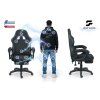 fotel gamingowy obrotowy krze 65669