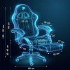 fotel gamingowy obrotowy krze 65682