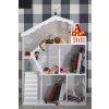 LULILO Polka regal domek na ksiazki zabawki 2w1 CALLA 116cm XXL 103765%281%29