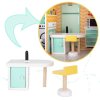 Domek dla lalek drewniany mebelki pastelowy 117cm 105339%281%29
