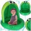 Basen dmuchany dla dziecka brodzik z daszkiem zaba 95cm 167603