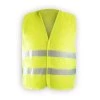 Reflexní vesta 2 pásy BHKM01L (Farba žltá, Veľkosť L.)