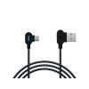 USB-A na USB-C kabel s rohovým konektorem, 1,5 m 66-157-