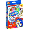 BAMBINO Kredki w oprawie drewnianej 12 kolorow temperowka 99516%282%29