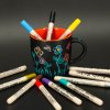 Markery akrylowe do tkanin kamieni pisaki flamastry mazaki wodoodporne DIY 12 szt 167932