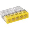Spojovací svorka 5 vodičů, 0,5-2,5 mm