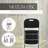 165067 gf0053 krzeslo skladane czarne M0
