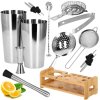 170653 ki0011 zestaw barmanski do drinkow shaker 600750 ml 14 elem M0