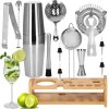 170658 ki0011 zestaw barmanski do drinkow shaker 600750 ml 14 elem M0